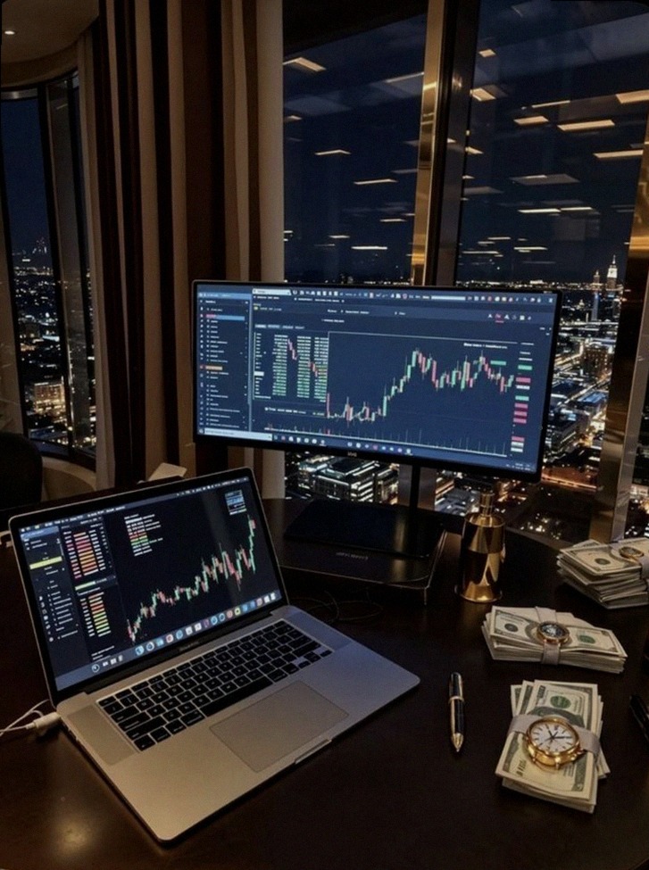 A client checking the portal